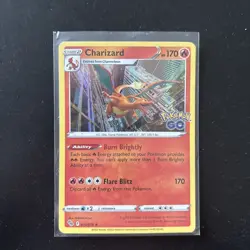 Pokemon TCG Charizard Pokemon Go 010/078 Reverse Holo Rare Card Near Mint - Image 2