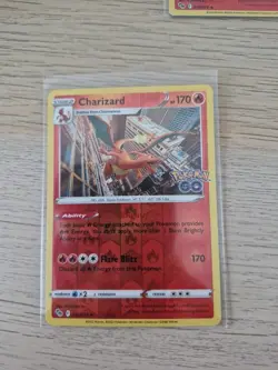 Charizard 010/078 Pokemon GO Reverse Holo NM POKEMON TCG - Image 1