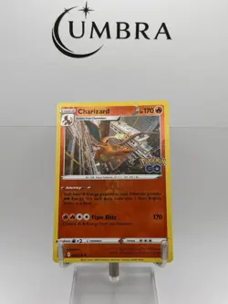 Pokemon TCG Charizard Pokemon Go 010/078 Reverse Holo NM - Image 1