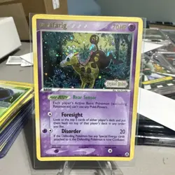 Pokemon TCG Girafarig Holo Rare 70 HP Legend Maker 16/92 2006 English Card - Image 1