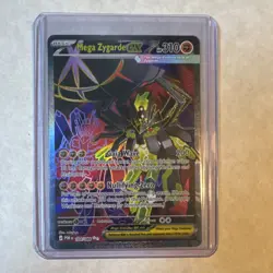 Pokemon Mega Zygarde EX 104/088 Full Art Holo Fighting HP310 200 Card English - Image 1