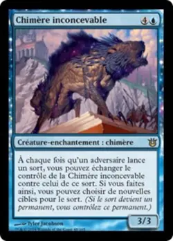 Magic The Gathering MTG PERPLEXING CHIMERA FRENCH Born of the Gods NM Near Mint - Image 1