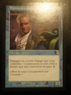 mtg magic patron wizard odyssey FRENCH vf fr patron des sorciers odyssee - Image 1