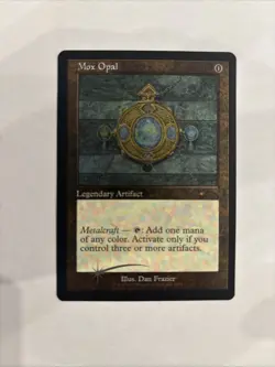 Mox Opal (Retro Frame) (Foil Etched) (Dan Frazier) (NM) (SLD-1072) MTG - Image 1
