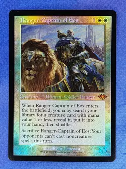 1x FOIL RETRO Ranger-Captain of Eos, NM, H1R, Magic: the Gathering, MtG - Image 1