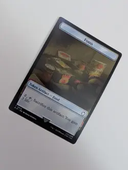 MTG - Food 0012/Soldier 0010 Token - Fallout (PIP) NM/M Condition - Image 2
