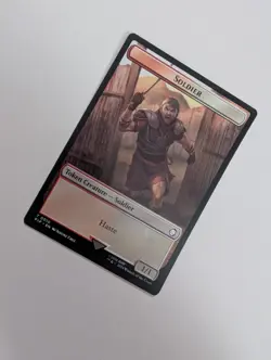 MTG - Food 0012/Soldier 0010 Token - Fallout (PIP) NM/M Condition - Image 3