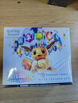 Pokemon Center Prismatic Evolutions ETB New Sealed - Image 1