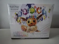 Pokemon Prismatic Evolutions Pokemon Center ETB - New & Sealed. Minor tear. - Image 1