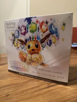 Prismatic Evolutions Pokemon Center Elite Trainer Box PC ETB - Sealed - Image 1