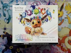 OPENED Pokemon - Prismatic Evolutions Pokemon Center ETB | Decoration/Storage ☑ - Image 1