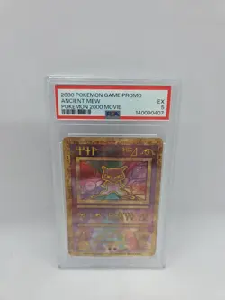 2000 Pokemon Game Movie Promo Ancient Mew PSA 5 - Image 1