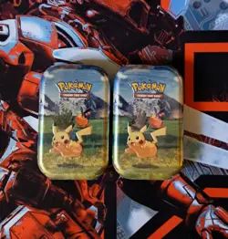 Pokemon TCG Ascended Heroes Mini Tins Lot Of 2 Pikachu Artwork FACTORY SEALED - Image 1