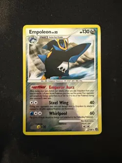 Empoleon 2/100 Rare Reverse Holo Stormfront Pokemon - LP+ - Image 1