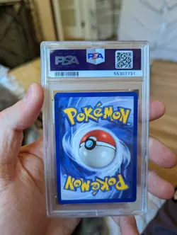 1999 Pokemon Fossil 1st Edition Cloyster 32 PSA Mint 9 - Image 3