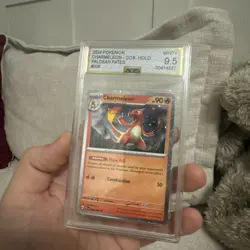 2024 Pokemon Paldean Fates Charmeleon 008/091 - AGS 9.5 - Mint+ - Image 3