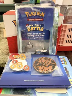 🔥POKEMON TCG My First Battle Deck with 2 Mini Decks - Pikachu Bulbasaur✨ LP - Image 3
