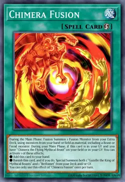 Chimera Fusion MP24-EN221 1st ED Yu-Gi-Oh! ULTRA RARE - Image 1