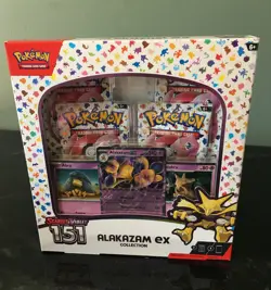 Pokemon TCG: Scarlet & Violet-151 Alakazam ex Collection Booster Box - Image 1