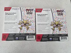 Pokemon TCG: Scarlet & Violet-151 Alakazam ex Collection Booster Box x2 820650855269 - Image 2