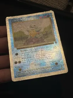 2002 Pokemon Legendary Collection Squirtle Reverse Holo #95/110 - Image 3