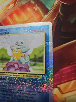 2002 Pokemon Legendary Collection Squirtle Reverse Holo #95/110 - Image 2