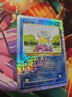 2002 Pokemon Legendary Collection Squirtle Reverse Holo #95/110 - Image 3
