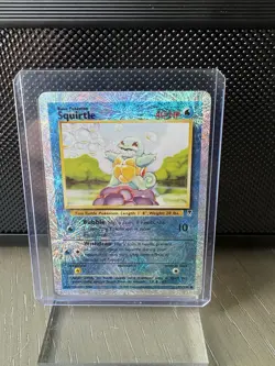2002 Pokemon Legendary Collection Squirtle Reverse Holo #95/110 - Image 1