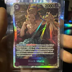 Black Maria OP08-074 Super Rare English Two Legends One Piece TCG Card Game - Image 1
