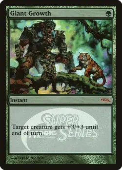 Giant Growth (JSS) FOIL Promo NM Instant Special MAGIC GATHERING CARD ABUGames - Image 1