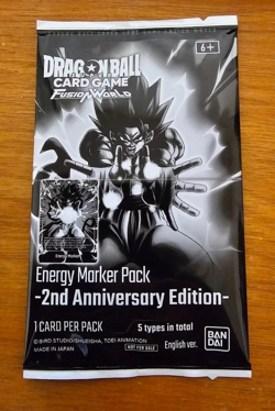 Bandai Dragon Ball Super Card Energy Marker Pack 2nd Anniversary TOUR Sealed - Image 1