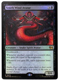 MTG South Wind Avatar TRADITIONAL FOIL NM TMNT Universes Beyond TMT #0078 Rare - Image 1