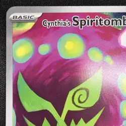 Pokemon Cynthia's Spiritomb 244/217 Me: Ascended Heroes Holo Illustration Rare - Image 2