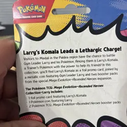Pokemon TCG | Ascended Heroes | 2 Pack Collection Blister | Larry's Komala - Image 5