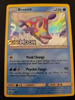 Bruxish (Prerelease) Pokemon Sun & Moon Black Star Promo SM11 - Image 1