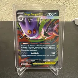 Pokemon TCG Phantasmal Flames Mega Gengar EX 056/094 NM - Image 1