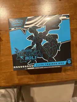 Pokemon TCG Scarlet & Violet Black Bolt Elite Trainer Box Etb Factory Sealed NEW - Image 1