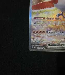 Ethan’s Ho-Oh EX 230/182 SIR Destined Rivals NM Pokemon TCG Special Illustration - Image 3