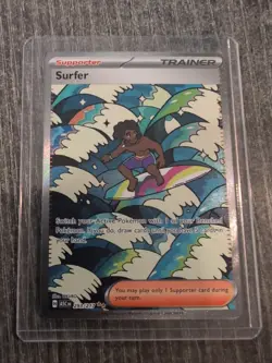Pokemon Ascended Heroes Surfer 293/217 Special Illustrated Rare SIR English TCG - Image 1