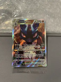 Factory Sealed Lucario VSTAR (Full Art) Sword & Shield Promo SWSH291 - Image 1