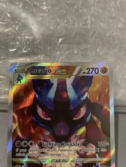 Factory Sealed Lucario VSTAR (Full Art) Sword & Shield Promo SWSH291 - Image 2