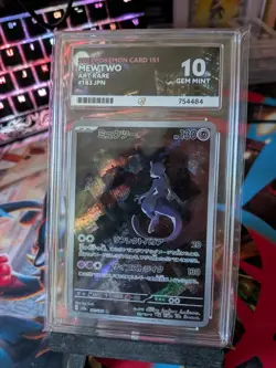 Mewtwo 183/165 - Pokemon 151 - Art Rare - Japanese - Ace 10 - Image 1