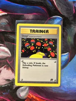 Pokemon TCG Sleep! Trainer Team Rocket 79/82, Common Unlimited Card - Image 1
