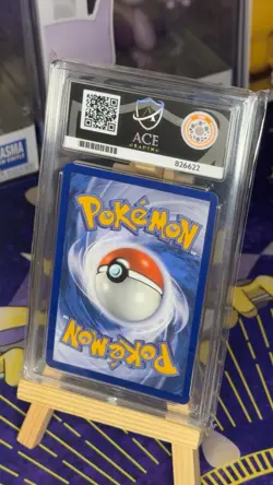 Pokemon TCG Ambipom 107/94 MEG Phantasmal Flames ACE 10 Perfect Subgrades - Image 2