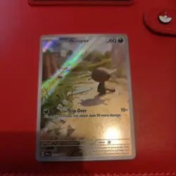 Paldean Wooper 102/094 Phantasmal Flames Illustration Rare Pokemon TCG - Image 1