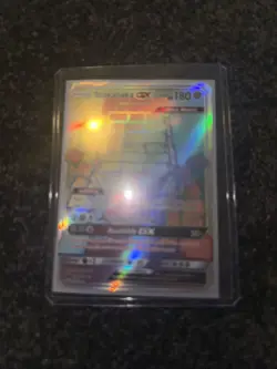 Pokemon TCG Stakataka GX Celestial Storm 176/168 Holo Secret Rare - Image 1