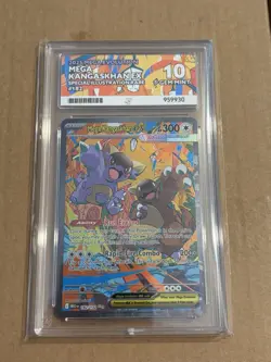 Pokemon TCG 🔥 Mega Kangaskhan EX 🔥 182/132 🔥 Mega Evolution 🔥 Ace 10 🔥 - Image 1