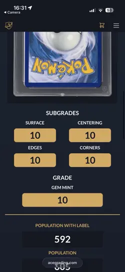 Pokemon TCG 🔥 Mega Kangaskhan EX 🔥 182/132 🔥 Mega Evolution 🔥 Ace 10 🔥 - Image 3