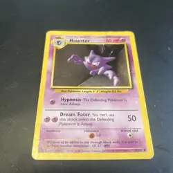 Haunter Pokemon Base Set 29/102 Shadowless - WOTC - HP - Image 1