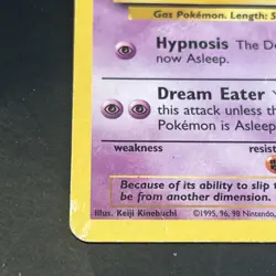 Haunter Pokemon Base Set 29/102 Shadowless - WOTC - HP - Image 5